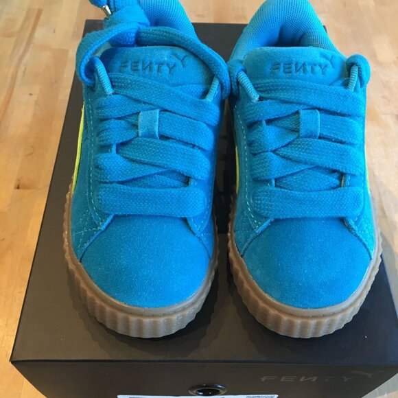 FENTY x PUMA Creeper Phatty Inf "Speed Blue/Lime Pow" 396830 02 Sz 11C - Picture 2 of 5